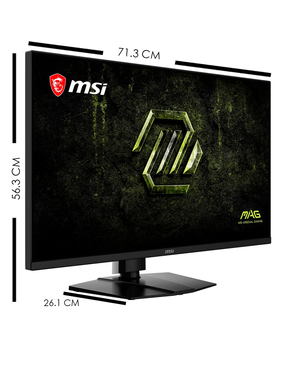 Monitor gamer mag 321upd e14 ips 4k/uhd 31.5 pulgadas mag 321upd e14 6