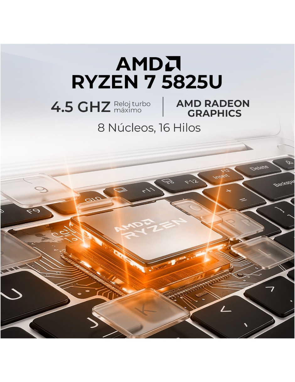 Laptop 82XM00LWLM 15.6 pulgadas Full HD AMD Ryzen 7 Integradas 16 GB RAM 1 TB SSD 3