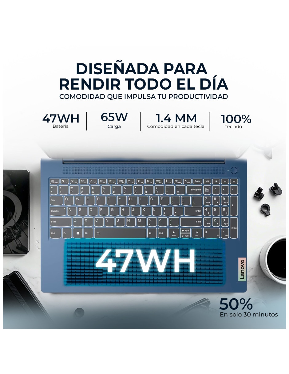 Laptop 82XM00LWLM 15.6 pulgadas Full HD AMD Ryzen 7 Integradas 16 GB RAM 1 TB SSD 7