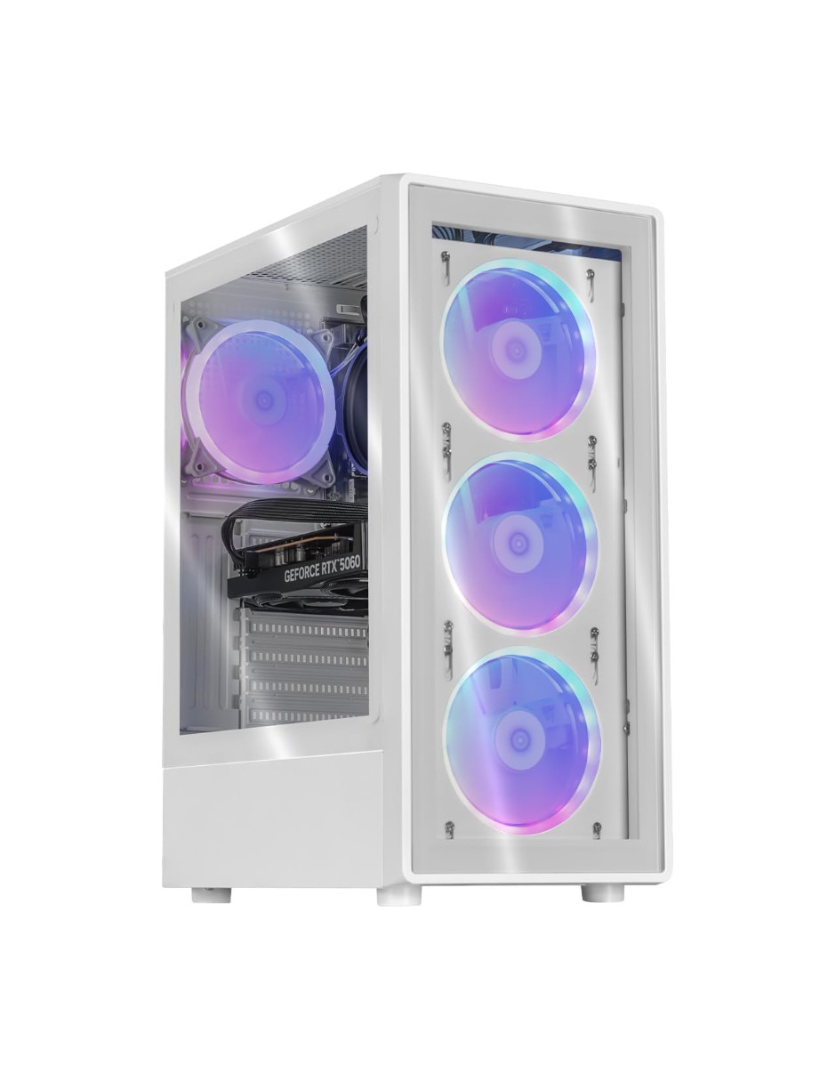 Computadora gamer Xtreme PC Gaming XTPCR532GB4060DW AMD Ryzen 5 NVIDIA GeForce RTX 5060 16 GB RAM 500 GB SSD