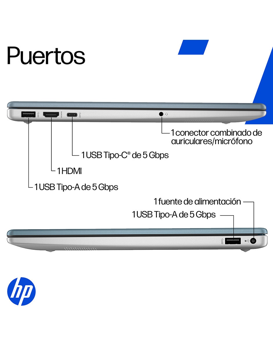 Laptop 15-fc0377la 15.6 pulgadas Full HD AMD Ryzen 7 Integradas 16 GB RAM 512 GB SSD 11
